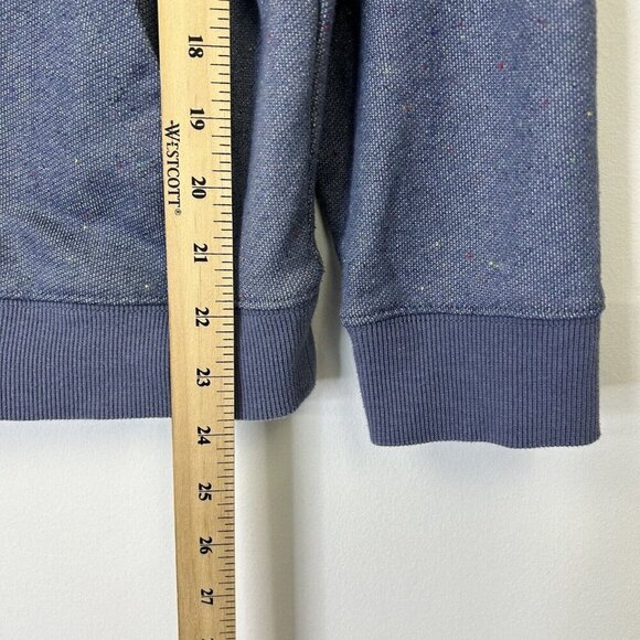 Zyia Active Terry Hoodie Womens Size Small Blue Sweatshirt - Picture 6 of 8
